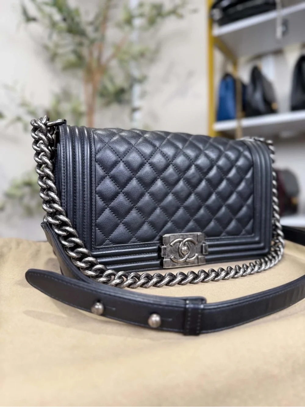 CHANEL iconic quilted